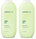 Method Body Wash, Daily Zen, Paraben and Phthalate Free, 18 oz (Pack of 2)