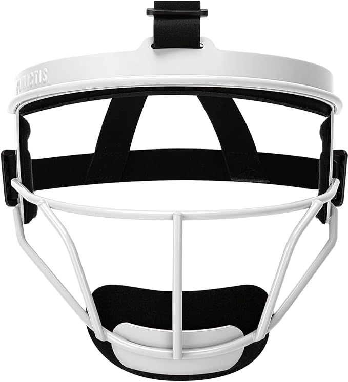 Dinictis Softball Face Mask, Lightweight, Comfortable, with Wide Field Vision, Durable and Safe Face Guards, Premium Protective Softball Fielder's Mask