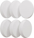 AmazerBath 6 PCS Lotion Applicator Replacement Pads, Back Sunscreen Applicator for Kids, Elderly, Women, Apply Cream Medicine Skin Cream Moisturizer Sunscreen Tanner, Handle Not Included，White