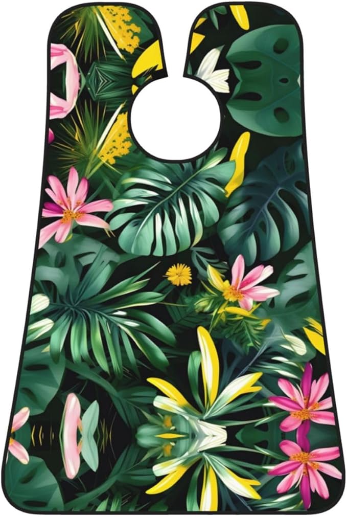 Underwater Scenery Print Beard Bib Shaving Apron, Beard Hair Trimming Cape Gift For Dad