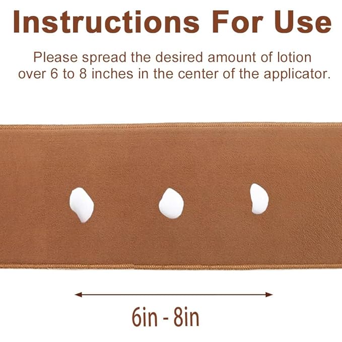 Self Tanner Back Applicator - Back Tanning Applicator for Easy Self Tan Back Applicator Application, Back Applicator for Self Tanning, Lotion, Cream & Moisturizer for Smooth Coverage