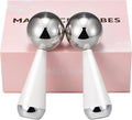Running man Cryo Sticks for Face - Facial Skin Care Tools for Women Face Eyes, Ice Globes - Cooling Massage Tools, 360 Rotating Unbreakable Stainless Steel Cooling Face Globes