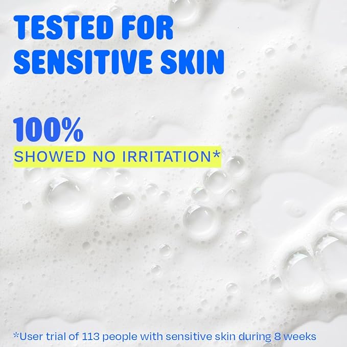 Pipa Skincare Squeaky Clean Foaming Cleanser 3.4 fl oz | Gentle Face Wash for Kids & Teens Ages 8 to 13 | Fragrance-Free, Dermatologist & Pediatrician Approved | Daily Hydrating Facial Cleanser