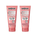 Soap & Glory Original Pink The Scrub Of Your Life Exfoliating Body Scrub - Smoothing & Buffing Vegan Scrub - Rose & Bergamot Body Polish with Shea Butter & Vitamin E (200ml, 2 pack)