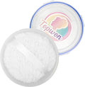 Topwon 6'' Jumbo Powder Puff Body Powder Puff with Container, Extra Large Dust Puffs for Women Men 1Pack