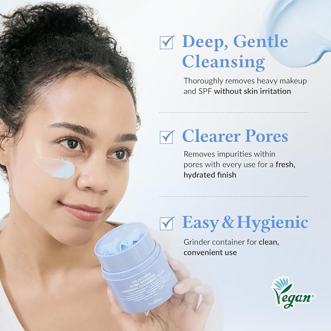 Dr.Althea Cleansing Balm Duo, Pure Grinding & Pore Refresh Cleansing Balm, Easy and Effective Makeup Remover, Korean Skincare Set