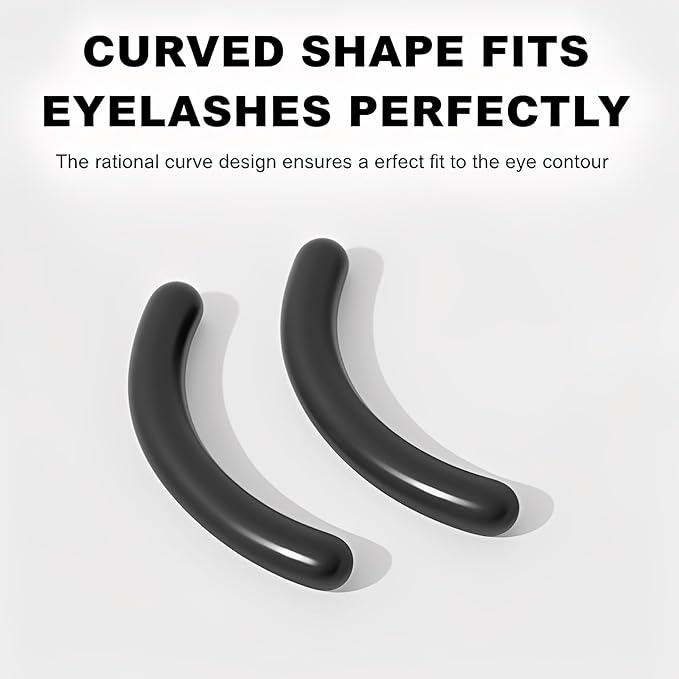 30Pack Replacement Silicone Pads Compatible with All Tweezerman Eyelash Curler,High Elasticity Fit for Tweezerman Eyelash Curler Refills.