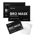 JAXON LANE BRO MASK Under Eye Patches for Men with Hydrogel (2 x 6 pairs) - Anti-Aging Korean Eye Masks for Dark Circles and Puffiness- Puffy Under Eye Treatment - Perfect Skin Care for Men