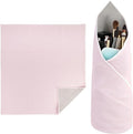 Walking Way Self-Adhesive Magic Cloth Makeup Bag, Magic Pocket Lazy Makeup Bag, Foldable Cosmetic Pouch, Portable Lens Protective Wrap, Stylish Travel Organizer for Beauty, Travel, Gifts & Daily