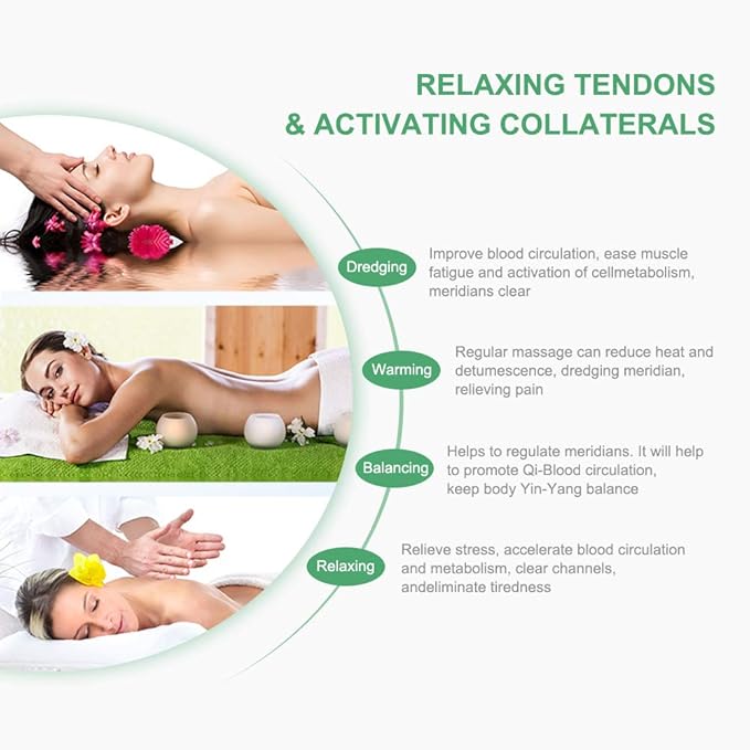 airogym Guasha Massage Tool，Natural Stone Gua Sha Board, 4PCS Guasha Stone Scraping Massage Sets for SPA Acupuncture Physical Therapy Muscle Knots Facial Caring Point Treatment Lymphatic Drainage