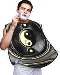 Jellyfish Pattern Print Beard Bib Shaving Apron, Beard Hair Trimming Cape Gift For Dad