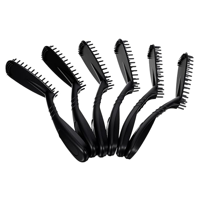 Hair Dye Comb Brush 5.90In Creative Hairdressing Tool for Salon and Diy Hair Coloring Easy Grip Washable Reusable Coloring Comb
