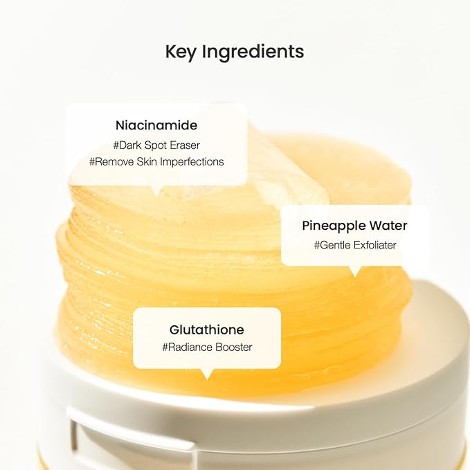 Biodance Vita Niacinamide Gel Toner Pads, Dark Spot Corrector, Evening Skin Tone, Gentle Exfoliating Toner Pads with Vitamin C, Pre-Soaked Pads, Korean Skin Careㅣ4.93 fl.oz.(140g)*60Pads
