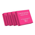 FACEMADE 48 Count (4 Packs) Disposable Travel Towels, 100% USDA Biobased Face Towels Disposable for Outdoor Cleaning, Clean Towels for Remove, Cleanse & Dry, Super Soft and Thick Dry Wipes