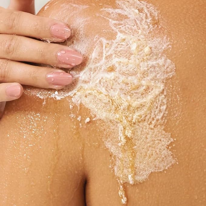 LALICIOUS Sugar Coconut Sugar Scrub, Exfoliating Body Scrub, Moisturizing Extraordinary Whipped Body Exfoliator, Gentle Exfoliating Body Scrubber Exfoliator for Radiant Skin, No Parabens - 16oz