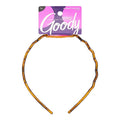 Goody Ouchless Headband For All Hair Types - Zigzag Tooth - Comfort Fit for All-Day Wear - Beautiful Design for Instant Style - Pain-Free Hair Accessories for Women, Men, Boys & Girls
