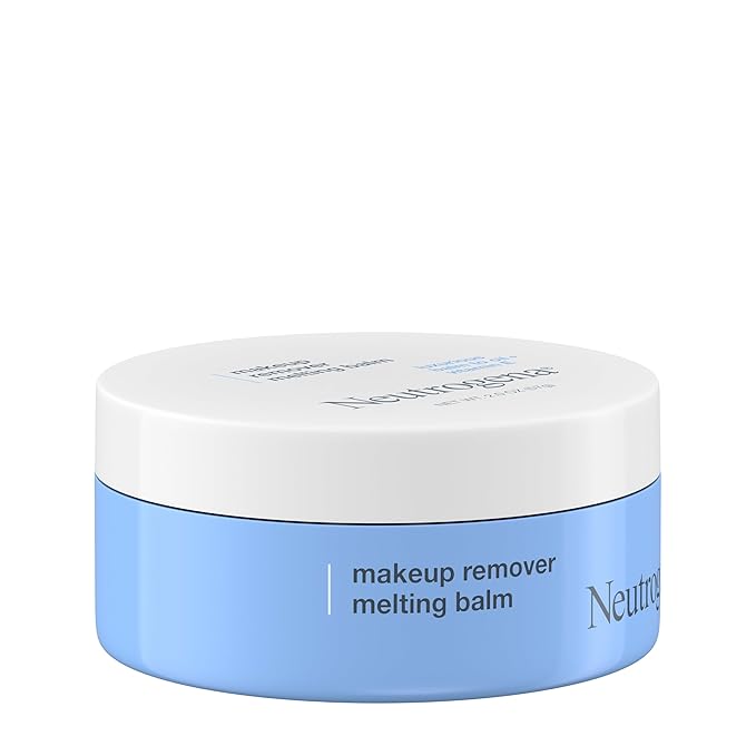 Neutrogena Makeup Remover Melting Balm to Oil with Vitamin E,Gentle and Nourishing Cleansing Balm for Eyes,Lips,or Face,Travel-Friendly for On-the-Go,2.0 oz,(Pack of 2)