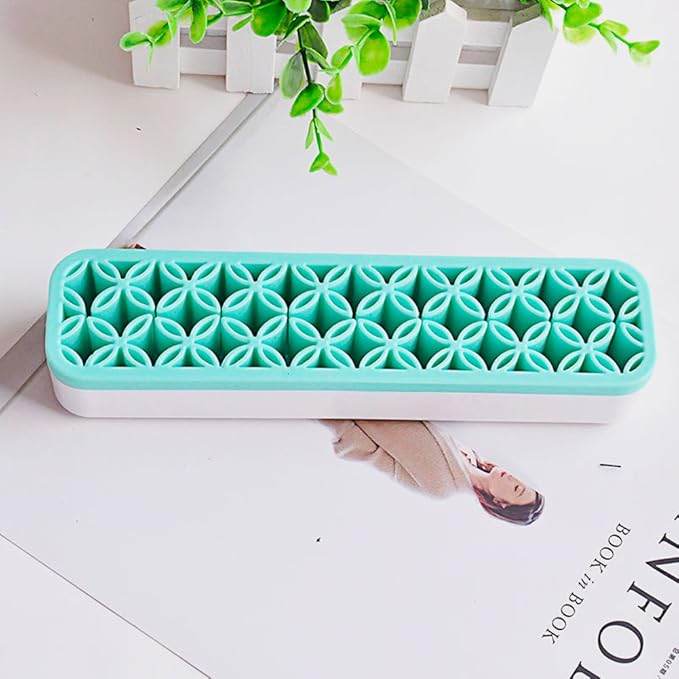 Desktop Organizers ,Cosmetic Storage Box& Desktop Storage Box Blue