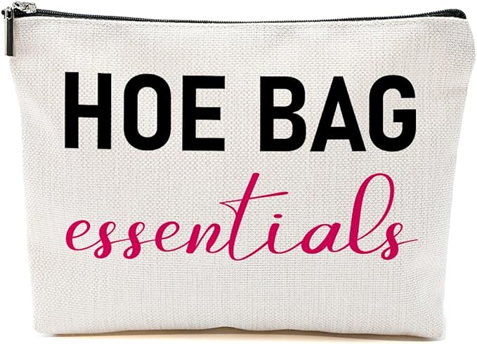 Funny Gifts for Women Friends Hostess Gift Ideas Cool Gifts for Women Girls Ideas Gag Gift Girls Weekend Overnight Fun Makeup Travel Toiletry Bag Large Capacity Canvas Zipper Pouch Cosmetic Bag