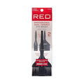RED by Kiss Professional Dual Tapered Hair Dye Brush, Double Layered Bristles, Non-Slip Spiral Handle, Salon Precision Tool (Large, Small 2 PK)