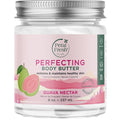 Petal Fresh Pure Perfecting Guava Nectar Body Butter, Organic Coconut Oil, Argan Oil, Shea Butter, Promotes Healthy Skin, Vegan and Cruelty Free, 8 oz (Guava Nectar)