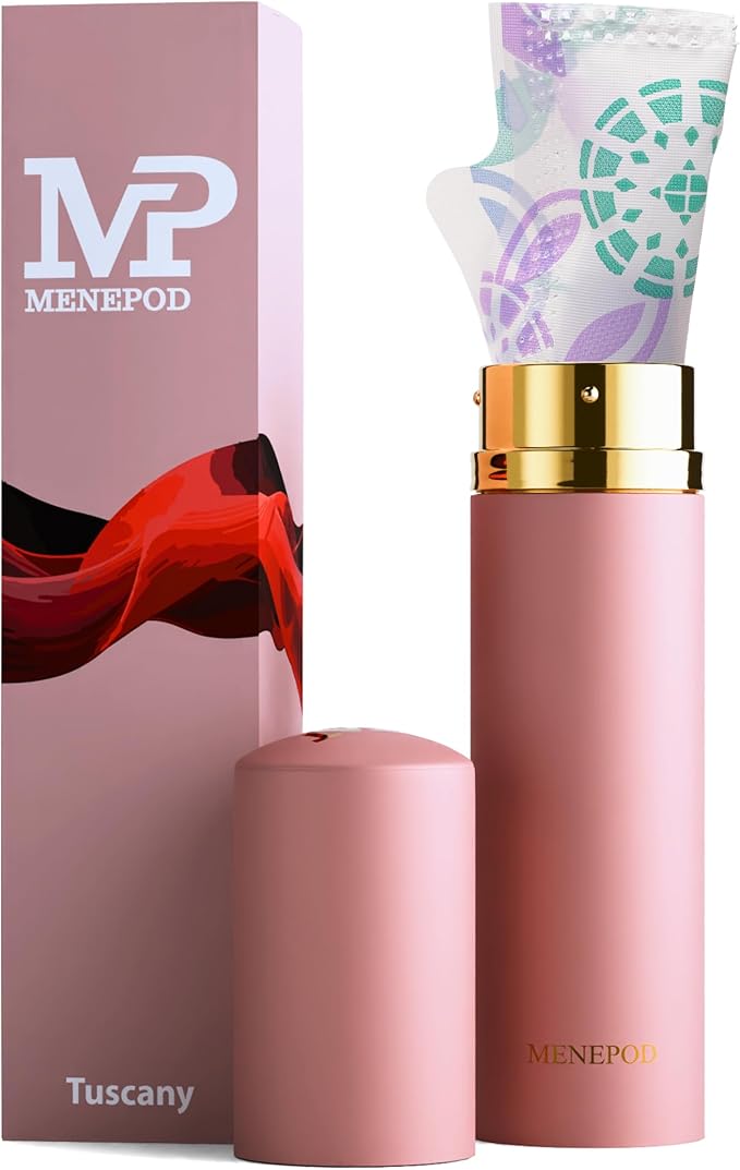 Luxury Tampon Holder For Purse,Cigarette Case,Pad and Bag Storage,Feminine Care,Discreet Travel Essentials Organizer Accessory Ideal for Women, Ladies, and Girls (Velvet Rose)