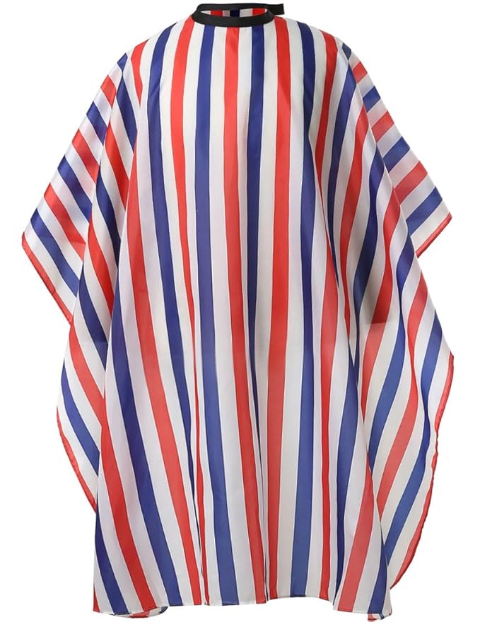 Professional Hair Cutting Cape with Adjustable Snap Closure, Salon Barber Cape,Waterproof Hairdressing Salon Cape Multicolor