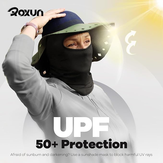 Ski Mask Balaclava Shiesty, 2 Pack Cold Winter Warm Windproof Motorcycle Neck Gaiter for Men/Women