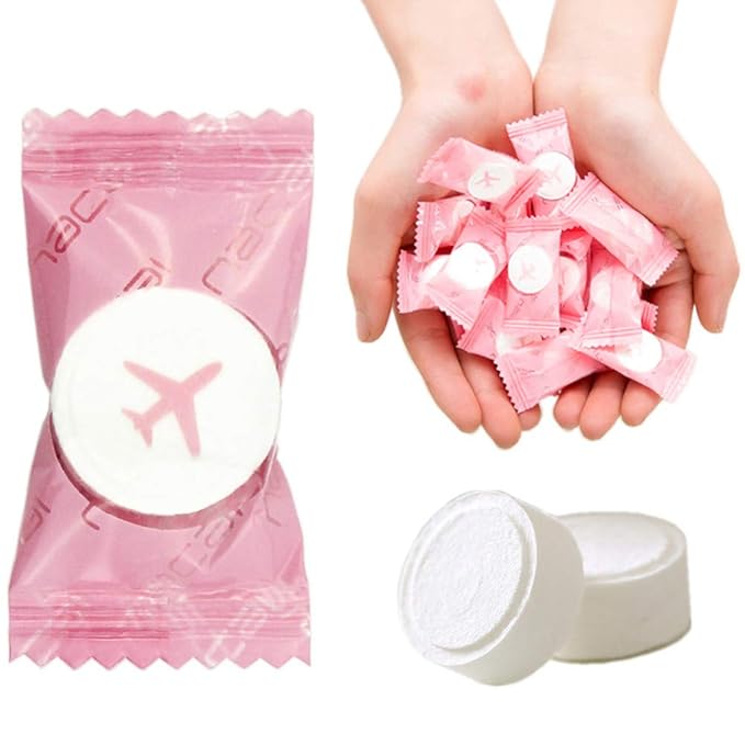 VanFn Disposable Mini Compressed Towel, 100 Count, Pure Cotton Material, Skin-Friendly, Portable, Easy to Use, Ideal for Travel, Home, Outdoor Activities