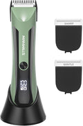 Electric Ball Groomer - Wet/Dry Clippers, Pubic & Body Shaver Men
