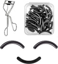 100 Pack Compatible with Shu Uemura Curler Refills,Silicone Eye Lash Curlers Refill Pads Compatible with Shu Uemura Eyelash Curler,Black.