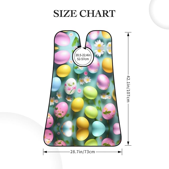 Purple Music Notes Print Beard Bib Shaving Apron, Beard Hair Trimming Cape – For Dad