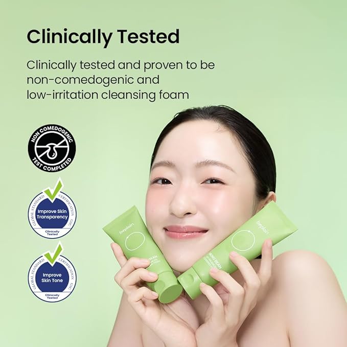 beplain Mung Bean Cleansing Oil(6.76fl.oz/200ml)| Fragrance-Free | Non-Comedogenic Tested| Makeup Blackhead Remover & Deep Pore Cleanser | Double Cleansing Korean Skincare (cleansing)