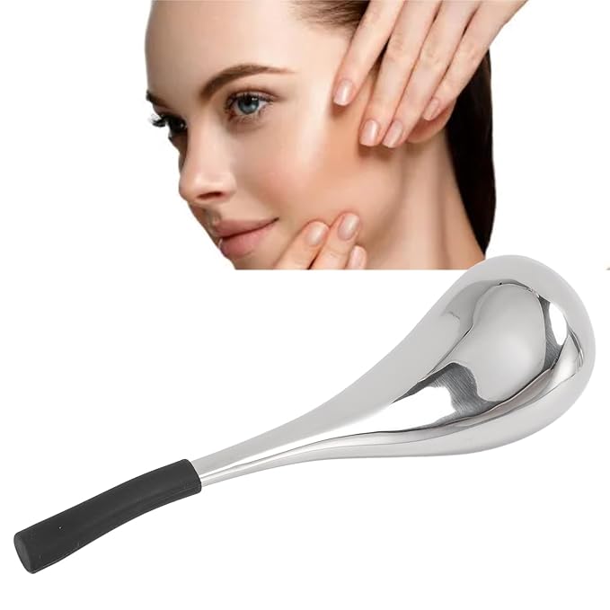Ice Globes Ice Stainless Steel Hockey Puck Reverses Puffiness and Wrinkles, Cooling Spa Beauty Tool, Lightweight and Easytouse Facial Care Tool