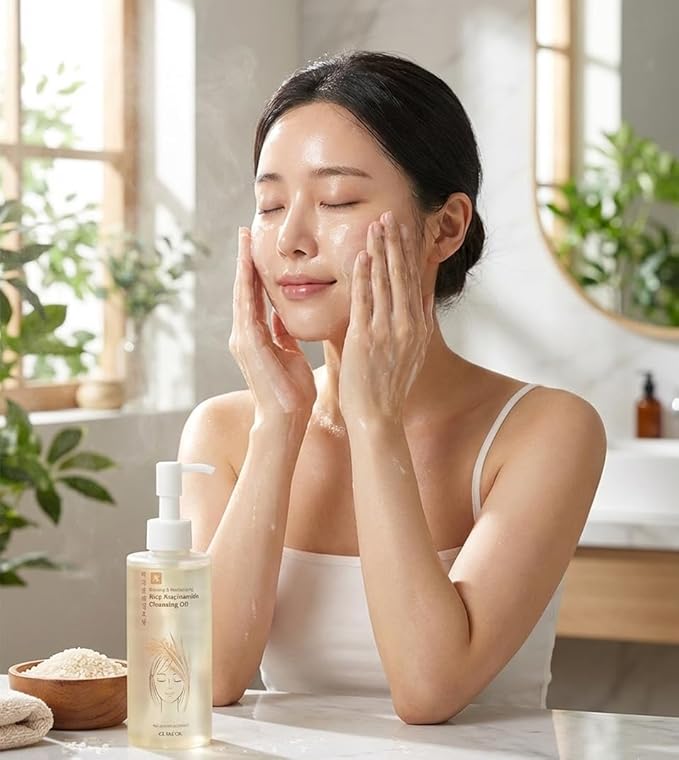 Rice Niacinamide Cleansing Oil - Brightening and Moisturizing