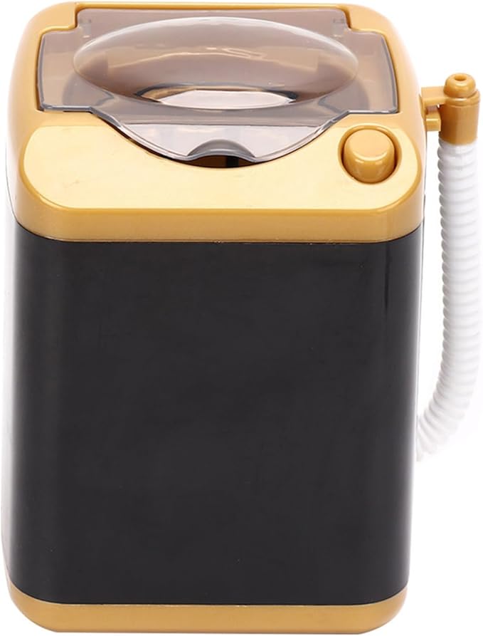 toy working washing Kids Toy Gift Cleansing Children Electric Mini Quick Dry Cleaning Washing Machine Cosmetic Washer - Tool