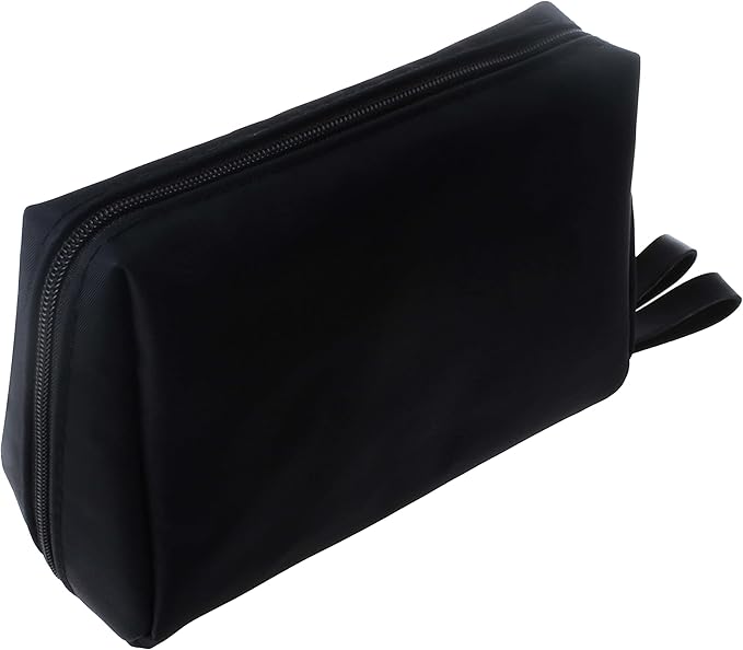 Small Makeup Bag for Purse Portable Waterproof Cosmetic Bag Travel Makeup Pouch for Women (Inner red, Square)