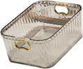 Acrylic Makeup Storage Bin Jewelry Organizer Storage Container Lightweight Multipurpose Portable for Pantry Laundry Accessory, Clear