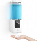 LAOPAO Soap Dispenser, Automatic Soap Dispenser Wall Mount Rechargeable Foaming Soap Pump for Bathroom Kitchen, Touchless Foam Soap Dispenser for Dish/Hand/Shower Soap, Home & Commercial, 540ml, White