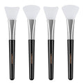 LORMAY 4 Pcs Silicone Face Mask Applicator Brush for Facial Mud, Clay Mask, Modeling Mask, Jelly Mask