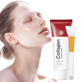 Collagen Night Wrapping Mask Hydrating Peel Off Face Mask for Women Tightening Lifting Facial Mask Skincare Anti Aging Collagen Masks for Wrinkles Fine Line Glowing 2.71oz