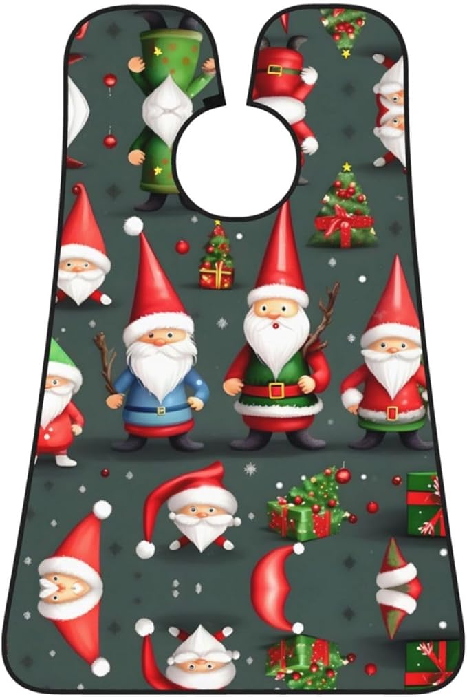 Yellow Flowers Butterflies Print Beard Bib Shaving Apron, Beard Hair Trimming Cape Gift For Dad