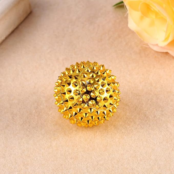 Hand Palm Acupuncture Ball, 1 Pair Hand Massage Exercise Ball, Magnetic Massage Ball Pressing Acupoints Massager Physical Hand Ball