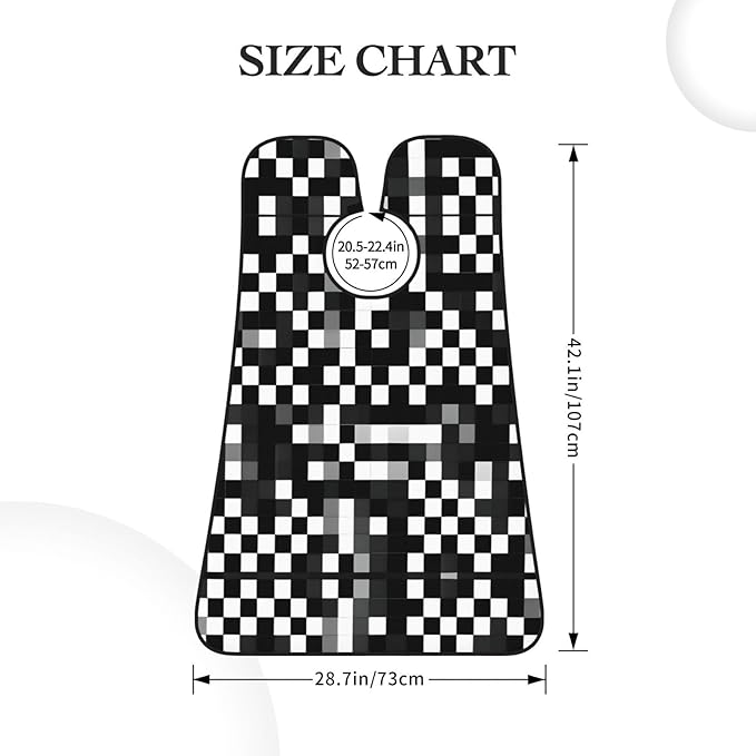 Ice Hockey Print Print Beard Bib Shaving Apron, Beard Hair Trimming Cape Gift For Dad