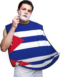 Flag Of Bangladesh Print Beard Bib Shaving Apron, Beard Hair Trimming Cape Gift For Dad