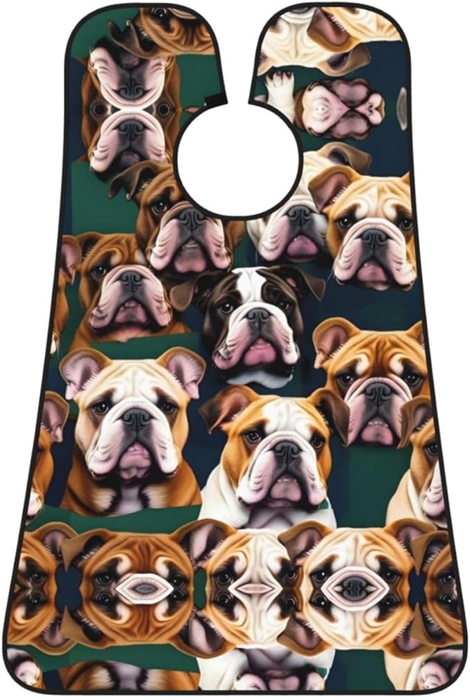 Tahiti Beach Print Beard Bib Shaving Apron, Beard Hair Trimming Cape Gift For Dad