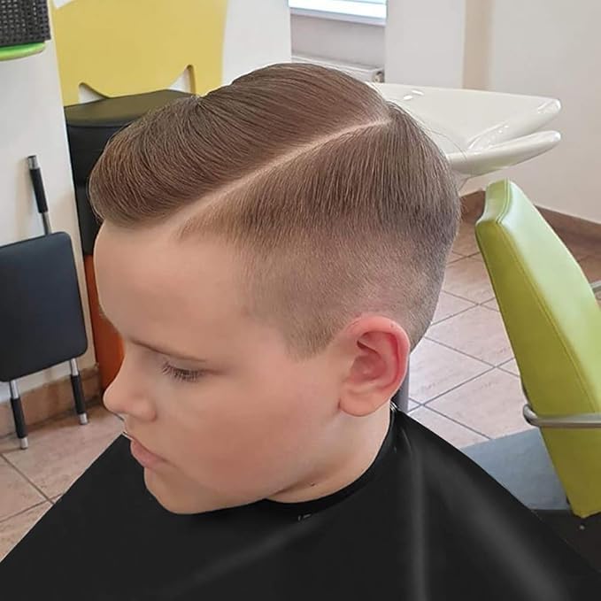 MMBABY Child Hair Cutting Waterproof Cape Barber Kids Hair Styling Cape Professional Home Salon Camps