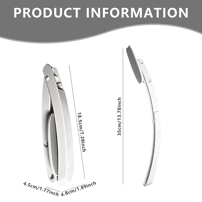 Back Lotion Applicator, 14 Inch Foldable Lotion Applicator with Long Handle, Multifunctional Sunscreen, for Back