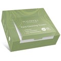 PLANTIFIQUE Disposable Face Towels XL 10"x12" - 100% Biodegradable Viscose Facial Towelettes for Women Skin Care - Face Cleaning Towel 15 Count