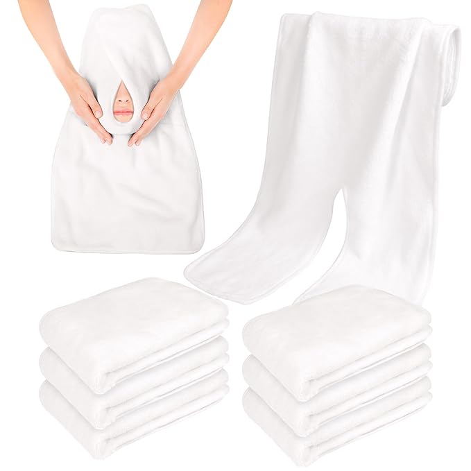 6 Pack Facial Towels for Estheticians Soft, Spa Towels for Facial, Comfortable Extra Thick Massage Face Towels, Professional Esthetician Equipment